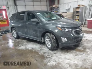 2020 Chevrolet Equinox LS with VIN 2GNAXHEV5L6253286, listed as a IAAI auction lot 41621656 with 40,361 mi miles. Bid and sale history available at carsss.com. Image 1.