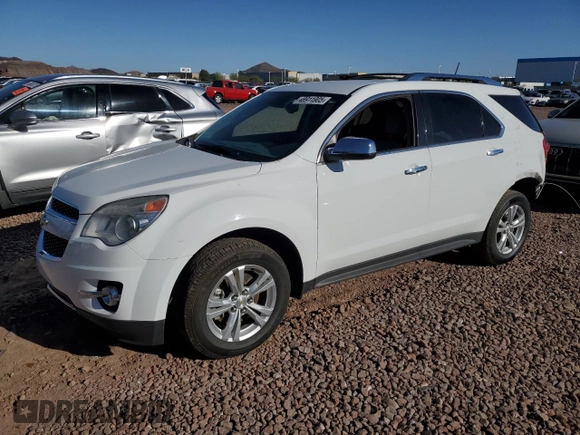 2013 Chevrolet Equinox LTZ with VIN 2GNALFEK7D6281503, listed as a Copart auction lot 48911905 with 92,979 mi miles and Salvage Title. Bid and sale history available at carsss.com. Image 1.