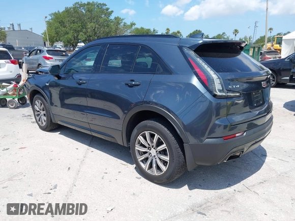 2019 Cadillac XT4 FWD Sport with VIN 1GYFZER42KF107032, listed as a IAAI auction lot 42193557 with 96,615 mi miles and . Bid and sale history available at DreamBid. Image 3.