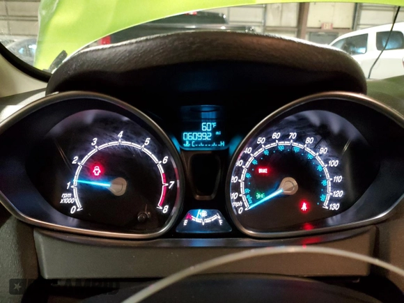 2018 Ford Fiesta SE with VIN 3FADP4BJ3JM109759, listed as a Copart auction lot 46818105 with 60,992 mi miles and Salvage Title. Bid and sale history available at DreamBid. Image 9.