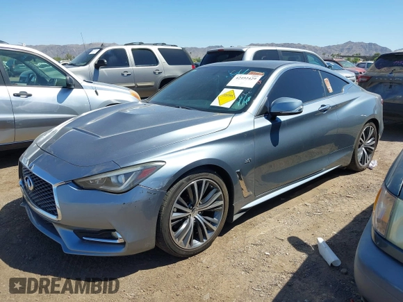 2018 Infiniti Q60 Sport with VIN JN1EV7EK5JM343104, listed as a IAAI auction lot 42492429 with 80,164 mi miles and . Bid and sale history available at DreamBid. Image 17.
