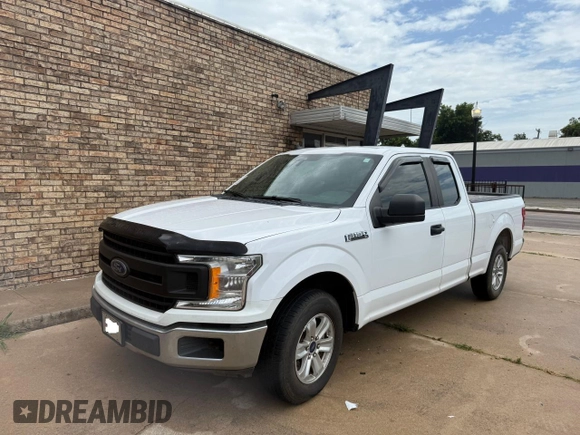 2020 Ford F-150 XL with VIN 1FTEX1C50LKF57904, listed as a Copart auction lot 63853915 with 151,222 mi miles and Clean title. Bid and sale history available at DreamBid. Image 2.