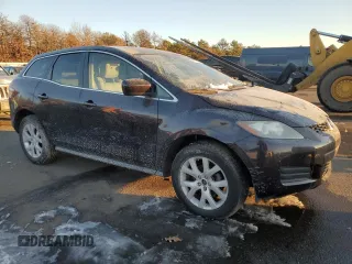 2009 Mazda CX-7 Grand Touring with VIN JM3ER29L890227641, listed as a Copart auction lot 41810555 with 44,586 mi miles and Salvage Title. Bid and sale history available at carsss.com. Image 4.