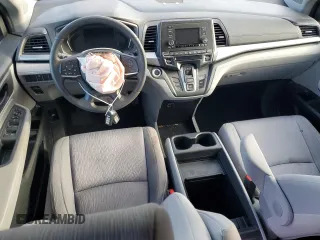 2019 Honda Odyssey LX with VIN 5FNRL6H25KB137852, listed as a Copart auction lot 47697705 with 73,529 mi miles and Salvage Title. Bid and sale history available at DreamBid. Image 8.