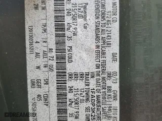 2013 Ford Focus SE with VIN 1FADP3K25DL279758, listed as a Copart auction lot 50633995 with 118,914 mi miles and Salvage Title. Bid and sale history available at carsss.com. Image 12.