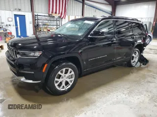 2022 Jeep Grand Cherokee Limited z VIN 1C4RJKBG3N8610557, wystawiony jako Copart lot #51791575 z przebiegiem 39 334 mil mil oraz Szkoda całkowita • Salvage title. Historia ofert i sprzedaży dostępna na DreamBid. Obrazek 1.