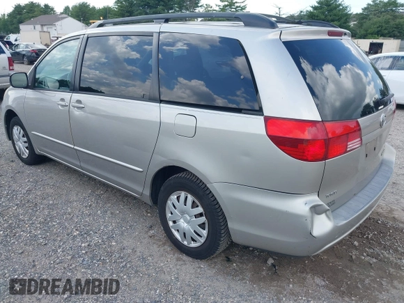 2005 Toyota Sienna CE with VIN 5TDZA23C05S272543, listed as a IAAI auction lot 42727321 with 201,156 mi miles and . Bid and sale history available at DreamBid. Image 3.