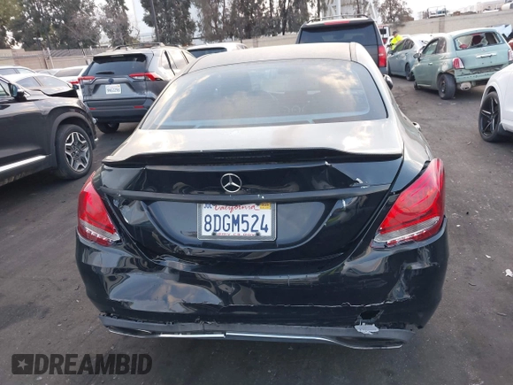 2017 Mercedes-Benz C 300 with VIN 55SWF4JB0HU230004, listed as a IAAI auction lot 41885609 with 45,289 mi miles and . Bid and sale history available at carsss.com. Image 17.