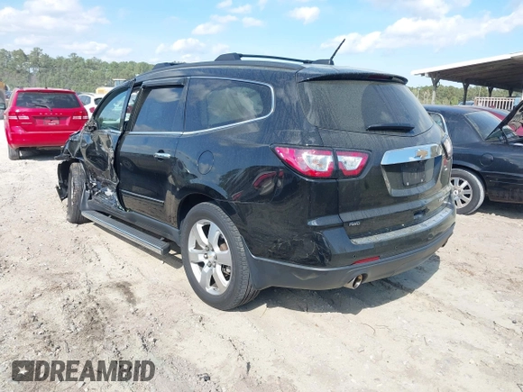 2016 Chevrolet Traverse LTZ with VIN 1GNKVJKD1GJ221893, listed as a IAAI auction lot 41913000 with 112,900 mi miles and . Bid and sale history available at DreamBid. Image 3.