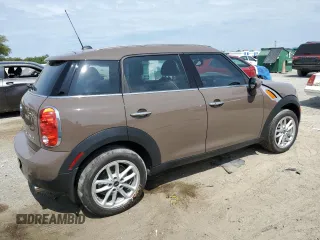 2015 MINI Countryman with VIN WMWZB3C55FWR46334, listed as a Copart auction lot 55421795 with 33,135 mi miles and Salvage Title. Bid and sale history available at DreamBid. Image 3.