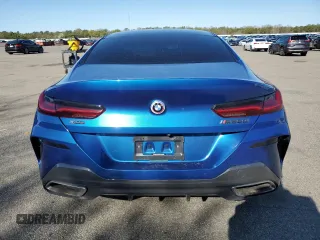 2020 BMW 8 Series M850i with VIN WBAGV8C0XLCE55564, listed as a Copart auction lot 54543135 with 45,704 mi miles and Salvage title. Bid and sale history available at DreamBid. Image 6.