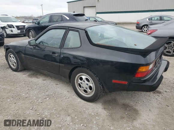 1987 Porsche 944 z VIN WP0AB0944HN473323, wystawiony jako Copart lot #81116104 z przebiegiem 121 255 mil mil oraz Czysty tytuł • Clean title. Historia ofert i sprzedaży dostępna na DreamBid. Obrazek 2.