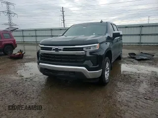 2023 Chevrolet Silverado 1500 LT with VIN 2GCUDDED9P1138448, listed as a Copart auction lot 43233205 with 38,351 mi miles and Salvage Title. Bid and sale history available at carsss.com. Image 10.