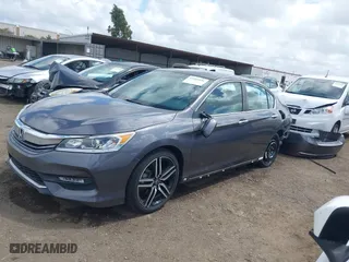 2016 Honda Accord Sedan Sport with VIN 1HGCR2F58GA142894, listed as a IAAI auction lot 41943191 with 71,669 mi miles. Bid and sale history available at carsss.com. Image 18.