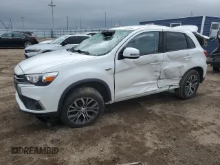 2018 Mitsubishi Outlander ES z VIN JA4AR3AU1JZ019712, wystawiony jako Copart lot #54940985 z przebiegiem 77 778 mil mil oraz Szkoda całkowita • Salvage title. Historia ofert i sprzedaży dostępna na DreamBid. Obrazek 1.