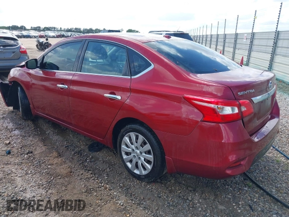 2016 Nissan Sentra SV with VIN 3N1AB7AP0GL653916, listed as a IAAI auction lot 41942925 with 198,632 mi miles and . Bid and sale history available at DreamBid. Image 3.