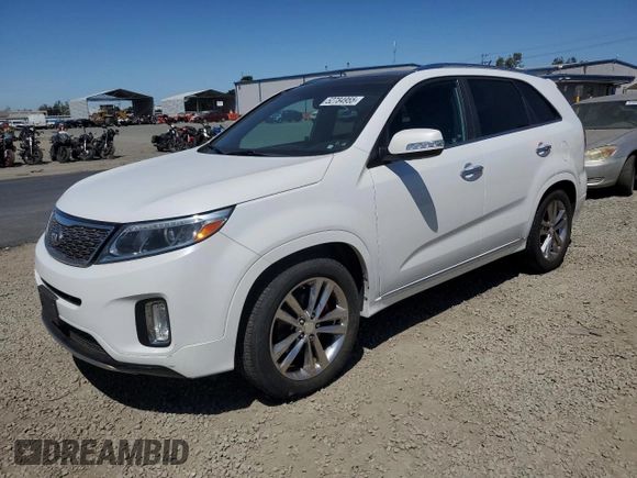2015 Kia Sorento SX Limited with VIN 5XYKW4A72FG575679, listed as a Copart auction lot 52784955 with 110,676 mi miles and Clean Title. Bid and sale history available at carsss.com. Image 1.
