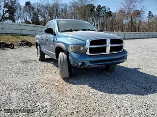 2005 Dodge Ram 1500 SLT with VIN 1D7HU18D75S197402, listed as a Copart auction lot 45849135 with 188,688 mi miles and Salvage Title. Bid and sale history available at carsss.com. Image 10.