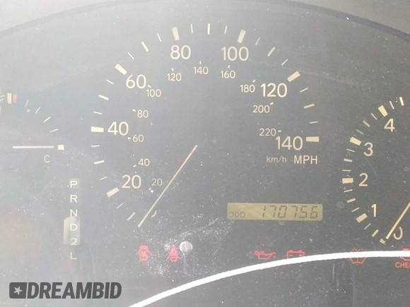 2000 Lexus RX with VIN JT6HF10U6Y0146917, listed as a IAAI auction lot 41892713 with 170,756 mi miles. Bid and sale history available at carsss.com. Image 7.
