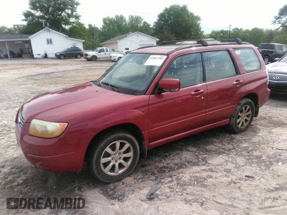 2007 Subaru Forester X w/Premium Pkg with VIN JF1SG65657H730203, listed as a IAAI auction lot 42087395 with 151,276 mi miles. Bid and sale history available at carsss.com. Image 2.