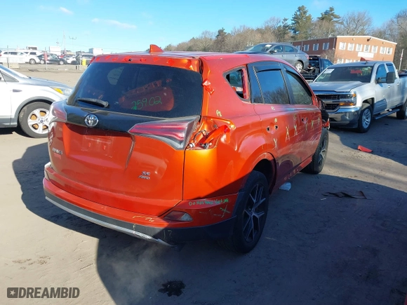 2016 Toyota RAV4 SE with VIN JTMJFREV8GJ067087, listed as a IAAI auction lot 41208202 with 139,009 mi miles. Bid and sale history available at carsss.com. Image 4.