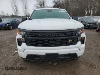 2024 Chevrolet Silverado 1500 Custom with VIN 1GCPDBEK0RZ388333, listed as a Copart auction lot 83615434 with 1,898 mi miles and Non Repairable. Bid and sale history available at DreamBid. Image 5.