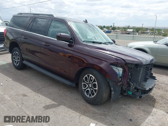 2024 Ford Expedition Max XLT with VIN 1FMJK1H85REA41962, listed as a IAAI auction lot 42737239 with 40,724 mi miles and . Bid and sale history available at DreamBid. Image 1.