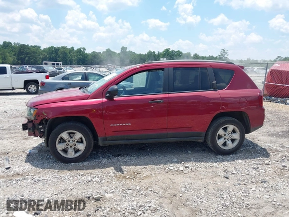 2017 Jeep Compass Sport z VIN 1C4NJCBA2HD132188, wystawiony jako IAAI lot #42569521 z przebiegiem 106 668 mil mil oraz . Historia ofert i sprzedaży dostępna na DreamBid. Obrazek 15.
