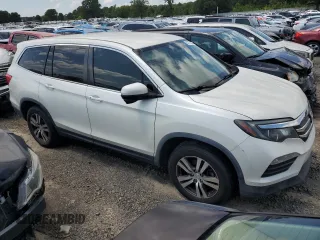 2016 Honda Pilot EX with VIN 5FNYF5H32GB055753, listed as a Copart auction lot 41449945 with 163,264 mi miles and Salvage Title. Bid and sale history available at carsss.com. Image 4.