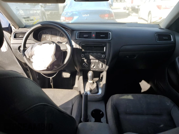 2012 Volkswagen Jetta Sedan SE w/Convenience & Sunroof with VIN 3VWDX7AJXCM335794, listed as a Copart auction lot 47630183 with 0 mi miles and Salvage Title. Bid and sale history available at carsss.com. Image 8.