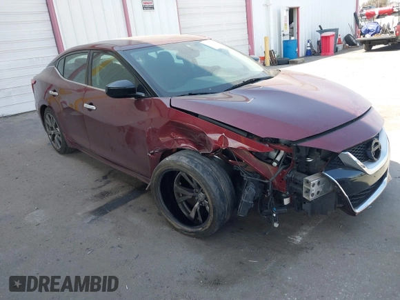 2017 Nissan Maxima SV with VIN 1N4AA6AP2HC418947, listed as a IAAI auction lot 41916705 with 156,575 mi miles and . Bid and sale history available at DreamBid. Image 1.