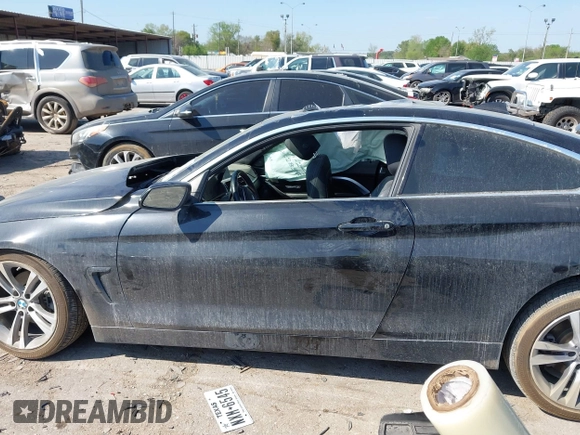 2019 BMW 4 Series 430i with VIN WBA4W3C51KAG91397, listed as a IAAI auction lot 41871270 with 108,701 mi miles and . Bid and sale history available at carsss.com. Image 14.