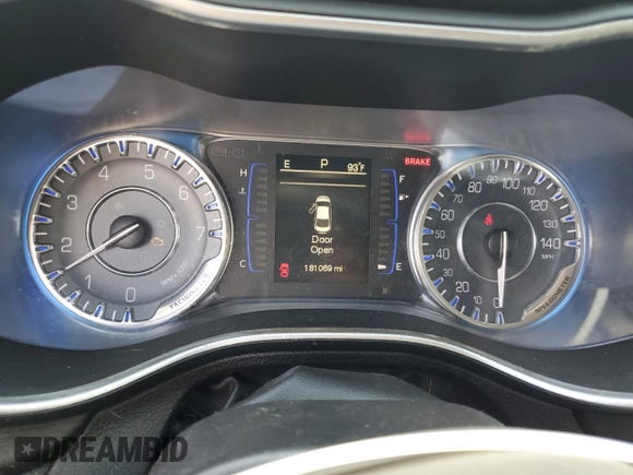 2015 Chrysler 200 Limited with VIN 1C3CCCAB0FN705158, listed as a Copart auction lot 65222615 with 181,069 mi miles and Clean title. Bid and sale history available at DreamBid. Image 9.
