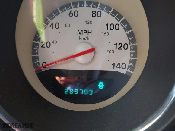 2009 Dodge Challenger SE with VIN 2B3LJ44V89H561242, listed as a IAAI auction lot 41699459 with 289,793 mi miles. Bid and sale history available at carsss.com. Image 7.