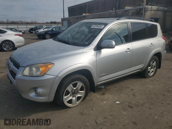 2012 Toyota RAV4 Limited with VIN 2T3DK4DV6CW081532, listed as a Copart auction lot 48704485 with 290,149 mi miles and Salvage Title. Bid and sale history available at carsss.com. Image 1.