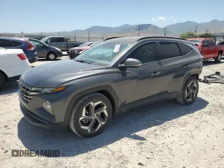 2023 Hyundai Tucson Limited with VIN 5NMJE3AE1PH170556, listed as a Copart auction lot 57181735 with 32,902 mi miles and Salvage title. Bid and sale history available at DreamBid. Image 1.