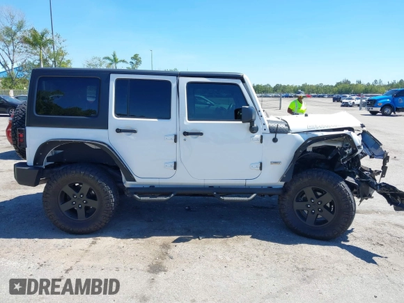 2016 Jeep Wrangler Unlimited Sport with VIN 1C4BJWDG3GL282787, listed as a IAAI auction lot 41849527 with 75,578 mi miles and . Bid and sale history available at DreamBid. Image 13.