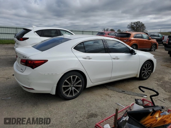 2015 Acura TLX Technology with VIN 19UUB3F52FA006094, listed as a Copart auction lot 54886675 with 201,748 mi miles and Non repairable. Bid and sale history available at DreamBid. Image 3.