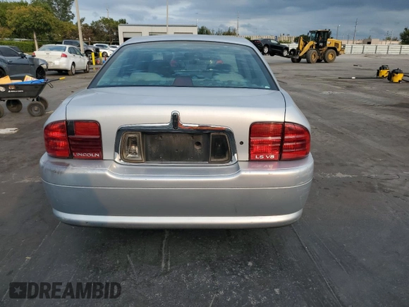 2002 Lincoln LS w/Base Pkg with VIN 1LNHM87A52Y648308, listed as a Copart auction lot 46311065 with 84,684 mi miles and Salvage Title. Bid and sale history available at carsss.com. Image 6.
