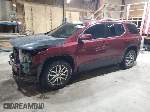 2017 GMC Acadia SLE with VIN 1GKKNLLS3HZ140550, listed as a Copart auction lot 49112415 with 155,247 mi miles and Salvage Title. Bid and sale history available at DreamBid. Image 1.