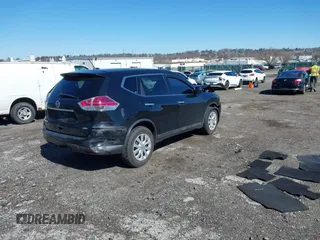 2015 Nissan Rogue SV with VIN 5N1AT2MK1FC824630, listed as a IAAI auction lot 41849398 with 145,294 mi miles. Bid and sale history available at carsss.com. Image 4.