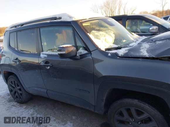 2016 Jeep Renegade Latitude with VIN ZACCJBBT6GPD80057, listed as a IAAI auction lot 41268210 with 95,618 mi miles. Bid and sale history available at carsss.com. Image 13.