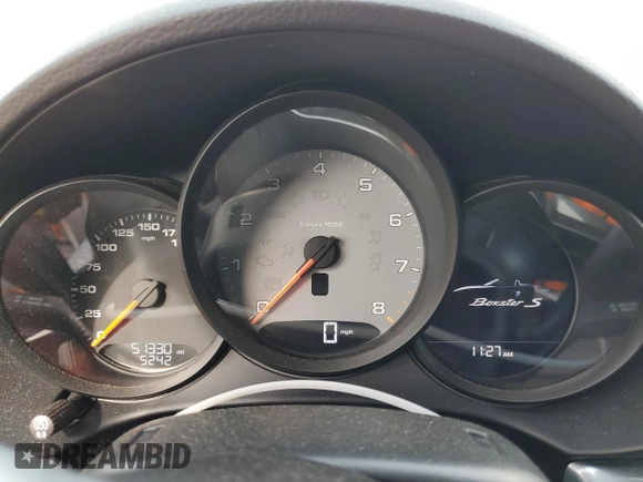 2017 Porsche 718 Boxster S z VIN WP0CB2A82HS240853, wystawiony jako Copart lot #77400654 z przebiegiem 51 330 mil mil oraz Szkoda całkowita • Salvage title. Historia ofert i sprzedaży dostępna na DreamBid. Obrazek 9.