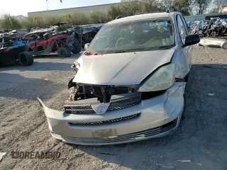 2005 Toyota Sienna CE with VIN 5TDZA23C15S237672, listed as a Copart auction lot 52204085 with 244,411 mi miles and Salvage Title. Bid and sale history available at carsss.com. Image 12.