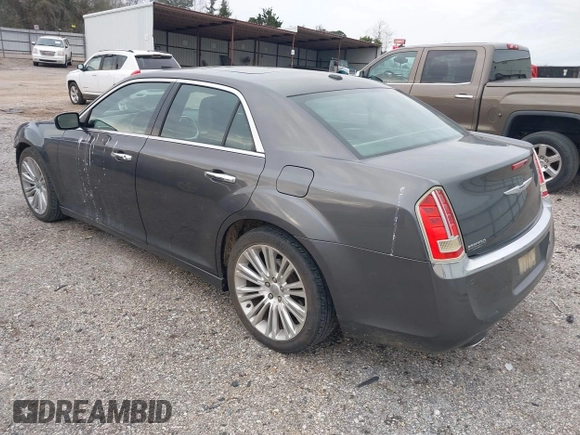 2014 Chrysler 300 with VIN 2C3CCAET3EH280310, listed as a IAAI auction lot 41664105 with 92,316 mi miles. Bid and sale history available at carsss.com. Image 3.