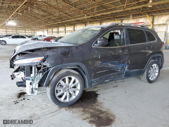 2014 Jeep Cherokee Limited with VIN 1C4PJLDBXEW305096, listed as a Copart auction lot 52051905 with 120,883 mi miles and Clean Title. Bid and sale history available at carsss.com. Image 1.