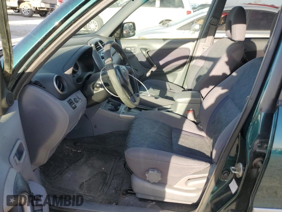 2003 Toyota RAV4 with VIN JTEGH20V430090445, listed as a Copart auction lot 49053285 with 194,824 mi miles and Salvage Title. Bid and sale history available at carsss.com. Image 7.