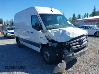 2023 Mercedes-Benz Sprinter Cargo with VIN W1Y4KBHY4PT139571, listed as a IAAI auction lot 42137852 with 13,304 mi miles. Bid and sale history available at carsss.com. Image 6.