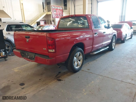 2005 Dodge Ram 1500 SLT with VIN 1D7HA18D45S346888, listed as a IAAI auction lot 41420097 with 279,202 mi miles. Bid and sale history available at carsss.com. Image 4.