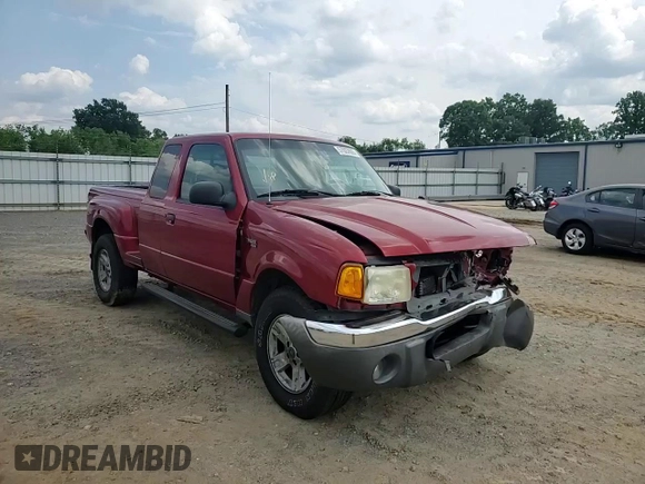 2003 Ford Ranger XL Fleet with VIN 1FTZR45E23PB21049, listed as a Copart auction lot 57033605 with 152,889 mi miles and Salvage title. Bid and sale history available at DreamBid. Image 13.